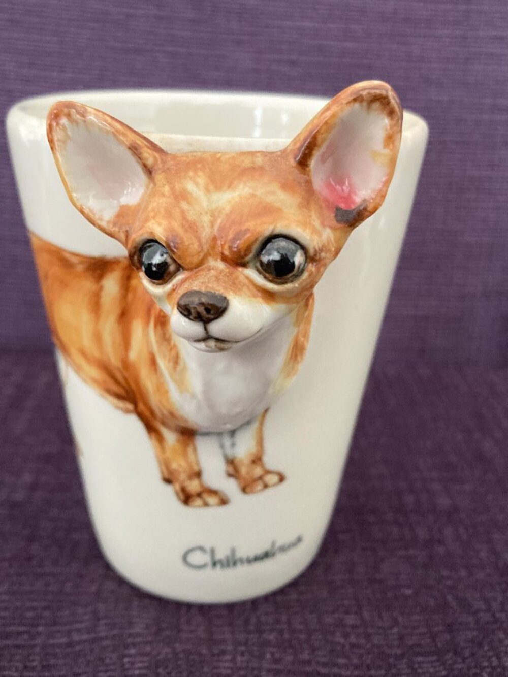 Chihuahua Coffee Mug by Blue Witch 3D design Excellent Condition BlueWitch Dog